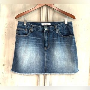 Abercrombie & Fitch Vintage Denim Skirt Sz 8 Waist 32